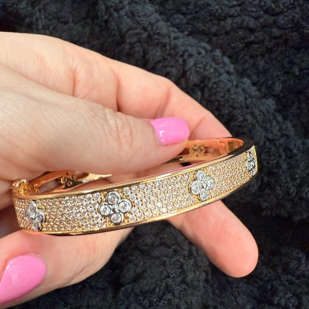 Park Lane “Royal”Gold Bracelet with paved crystals